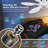 Cliffes 51" Flush Mount Ceiling Fan And Remote Control,Quiet DC Dimmable 6 Blades-114822758