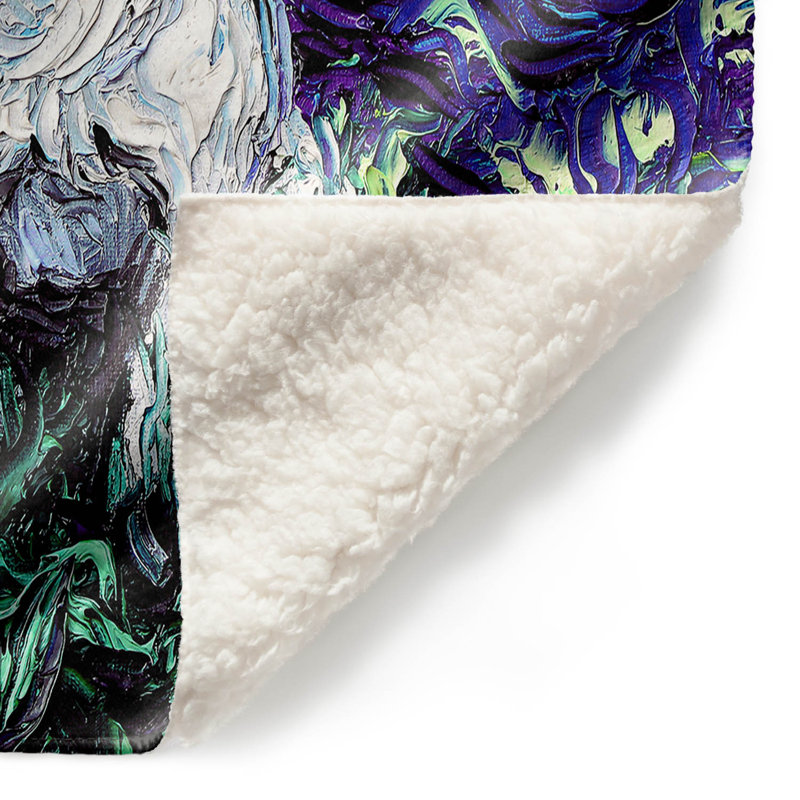  Couverture douce en sherpa, 51 po x 60 po