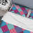 Natural Tones Grey And Beige Mosaic Geometric Shapes Duvet Cover-129935903-76290778