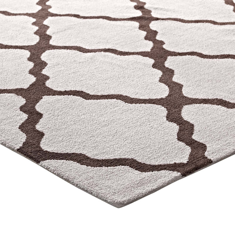 Modway Marja Moroccan Trellis Area Rug, Rectangle 8' x 10'