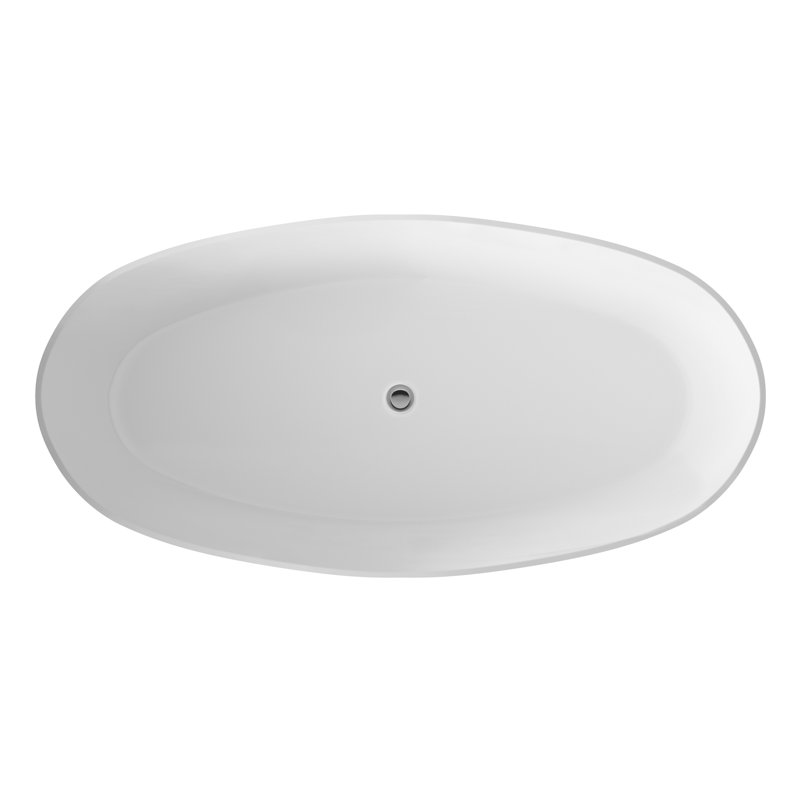 Rose 1510mm x 760mm Soaking Acrylic Bathtub