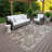 Machine Washable Indoor/Outdoor Chantille ACN2355 Traditional Rug-432467837