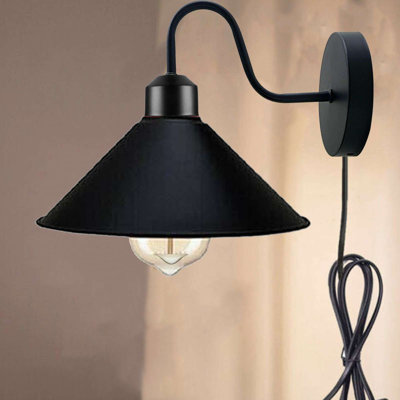 Anastasha Plug-in Armed Sconce