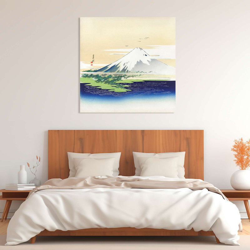 Japanese Print: Mount Fuji, 1900-1910 - Wrapped Canvas Print, 40cm H x 40cm W