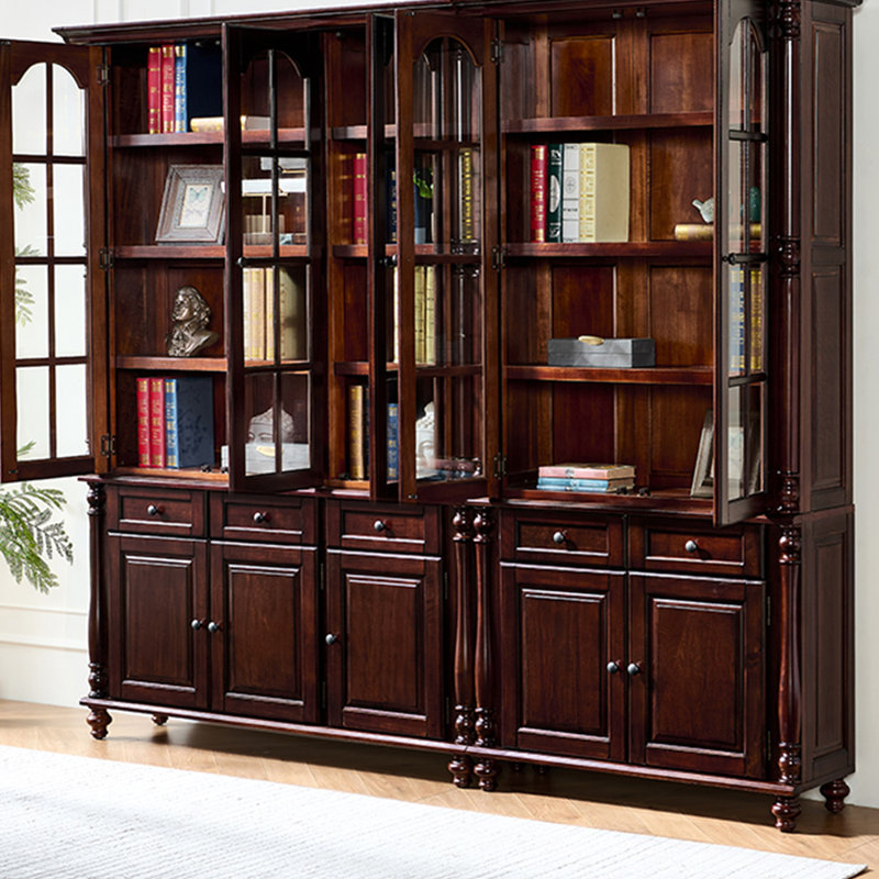 American style vintage furniture bookcase