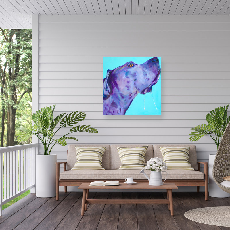 Canvas Animals Wall Decor, 14" H x 14" W
