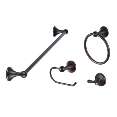 Ventura Series Bath Set, single post