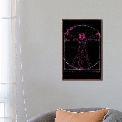 Vitruvian Man by Nikita Abakumov - Print on Canvas
