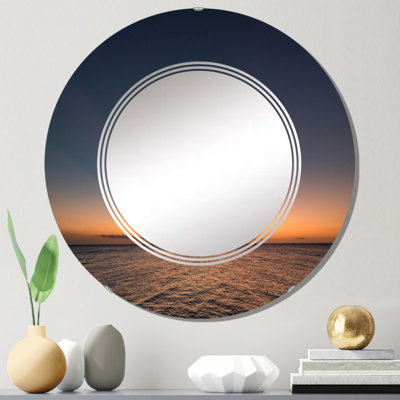 Tropical Tropical Island Sunset I - Miroir mural tropical