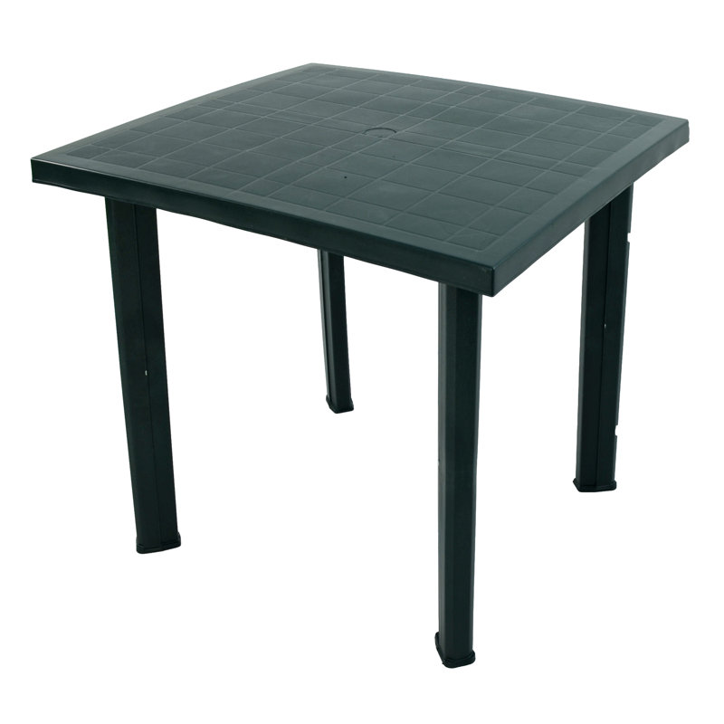 Rapino Square Garden Table, Green