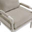 Ensemble de salon avec fauteuil à bobines et banc rembourrés Eliyas-102477324-102477325