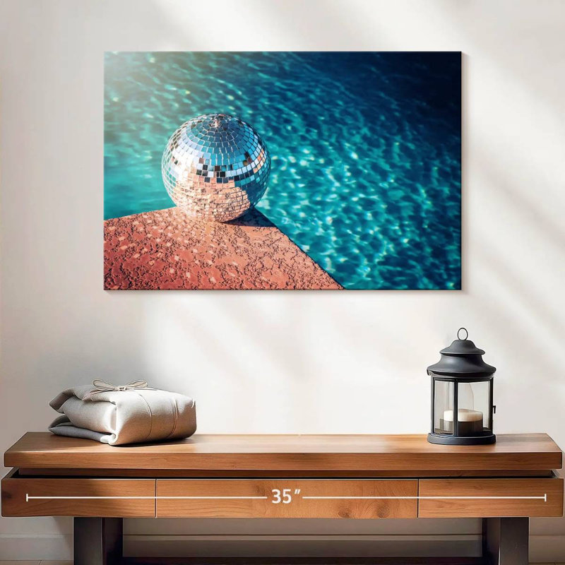 Abarca Disco Ball, 16" H x 24" W
