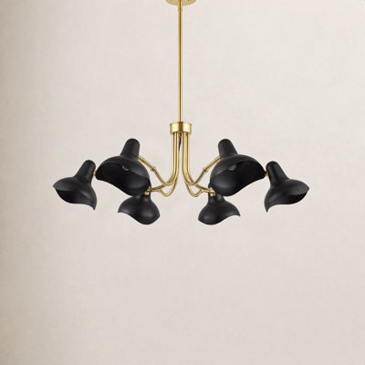 Muccio 6 - Light Dimmable Chandelier