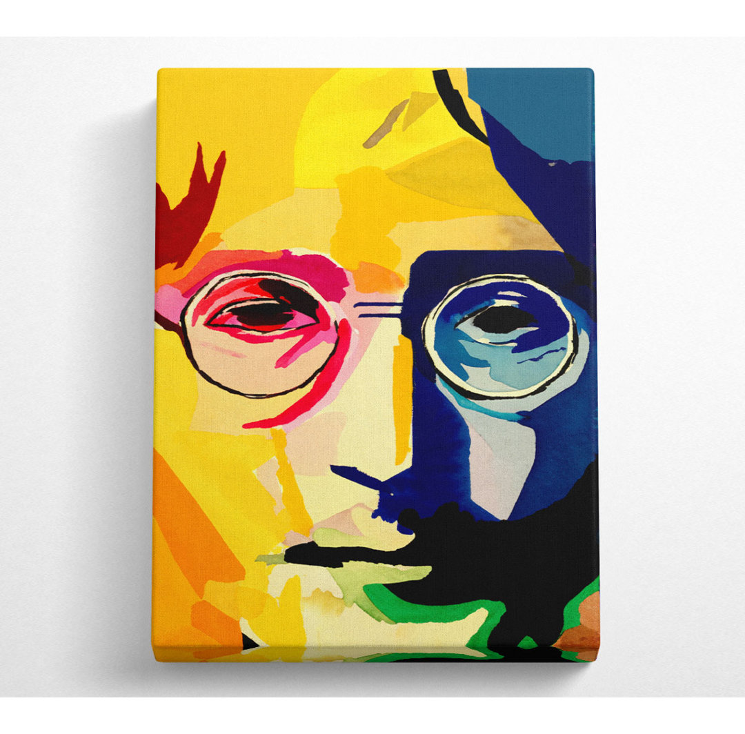 John Lennon Colours - Kunstdrucke auf Leinwand