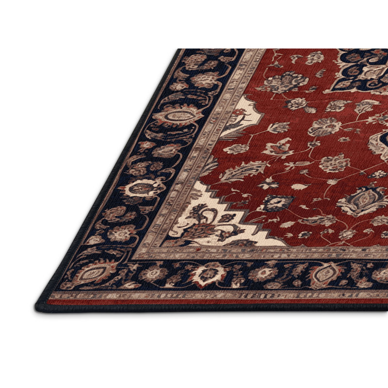 Tapis brun lavable à la machine, Tapis de couloir 2 pi x 4 pi