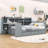 3 Drawers Wood Daybed with Built-in-Desk-1327257684-1327257686