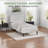 Upgraded Velvet Upholstered Platform Bed with Adjustable Headboard, Reinforced & Quiet Design, No Box Spring Needed, Sturdy Wood Slat Support, Easy Assembly-1125427799-1115971809