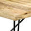Ancheta Mango Rectangular Wood Top Dining Table-1576631948