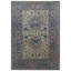 Hand-Knotted High-Quality Beige and Blue Area Rug