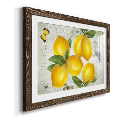 " Postcard Lemons "