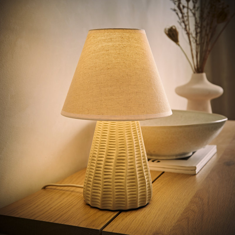 Curnin Ceramic Table Lamp, No