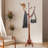 Freestanding Wooden Clothes Coat Rack-328098753
