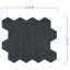 3" x 3" Marble Honeycomb Mosaic Wall and Floor Tiles-90566716