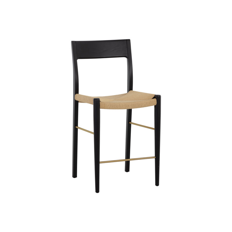 Bondi Counter Stool - Black, Black