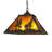 Square Tall Pines Pendant