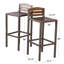 Tabouret 30 "en bois massif Buterbaugh