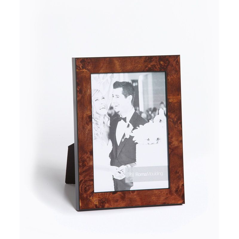 Cadre photo Burlwood, 5" x 5", Gris