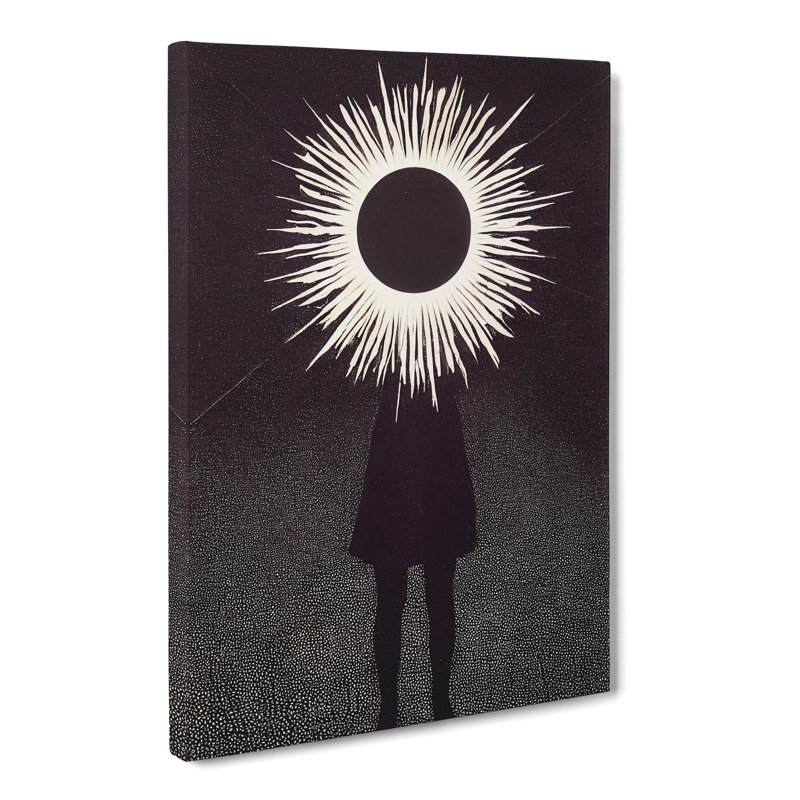 Keana Holding The Sun - Wrapped Canvas, 50cm H x 35cm W x 3cm D
