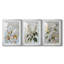 FLORAL Series CCXLV III - Impression personnalisée de qualité supérieure avec passe-partout - 3 pièces-1154209176