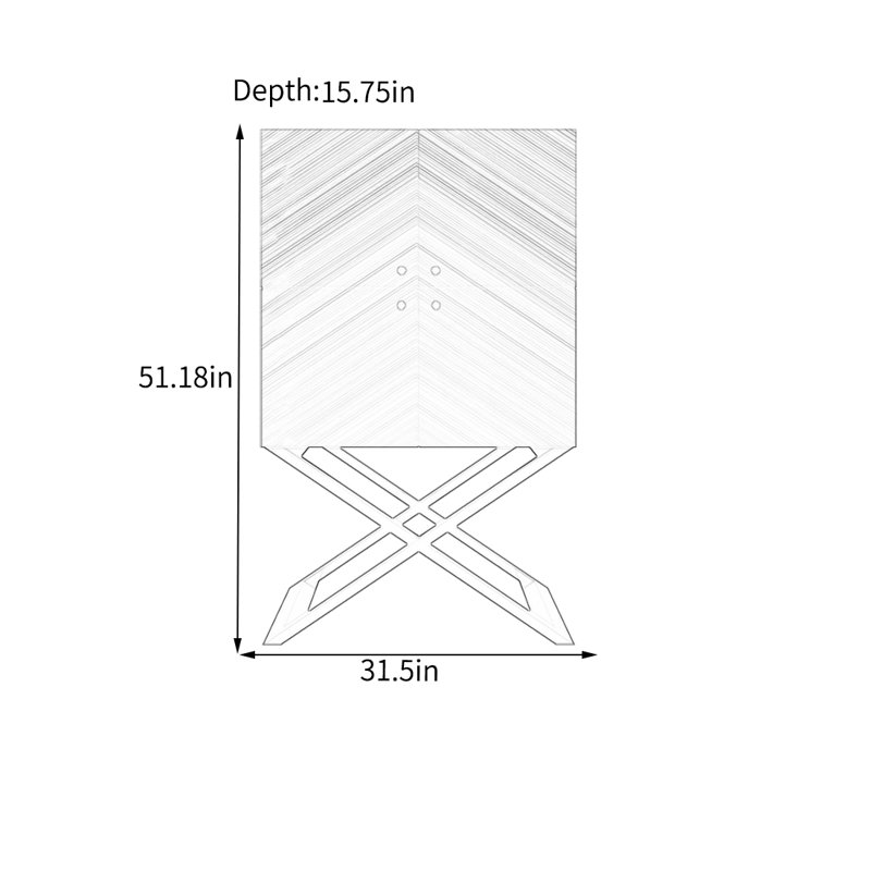 Armoire de rangement avec plateau en pin, Noir