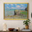 «The Cliff Walk at Pourville», 1882 - Claude Monet - Toile encadrée sur mesure-2054735187-2054735266-2054735277