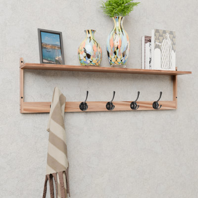 Telscombe Bamboo Non-Slip Hangers With Clips