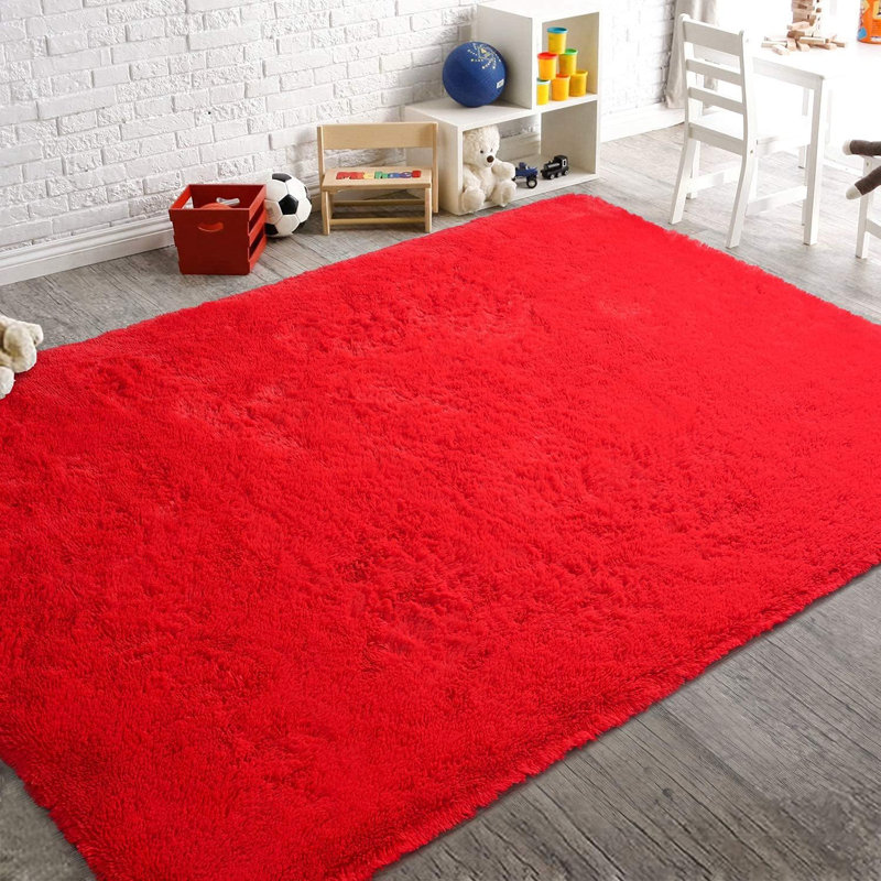 Long-haired Indoor Area Rugs, Rectangle 153 x 244 cm