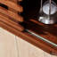 Buffet Farmhouse avec portes coulissantes et tablette réglable-129514696