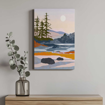 Valley Moon By Garima Dhawan Art Print