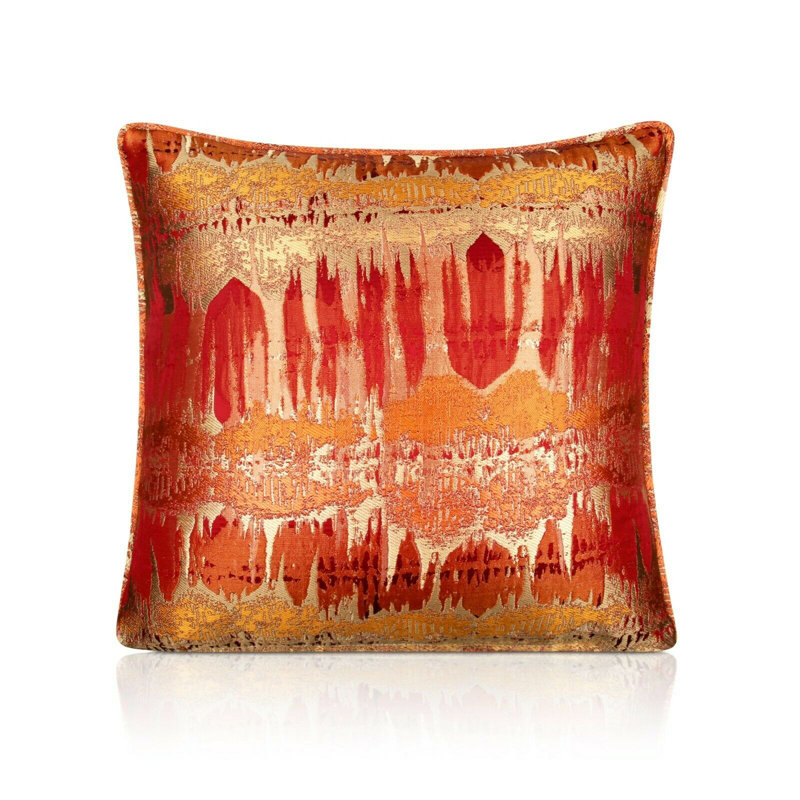 Teremba Abstract Square Cushion, 40Cm H x 40Cm W x 11Cm D