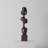Brown Free Form Solid Wood Decorative Object