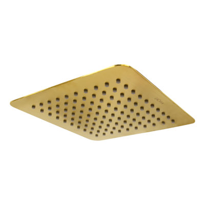 Eleganza Ceiling Or Wall Mount Squared Rain Shower Head
