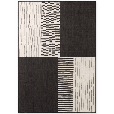 Destyn Geometric 160cm X 230cm Indoor / Outdoor Area Rug