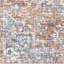 Tapis oriental ivoire / bleu marine / orange Mahurin-537882933