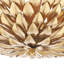 Carly 5 - Light Gold Bowl Pendant