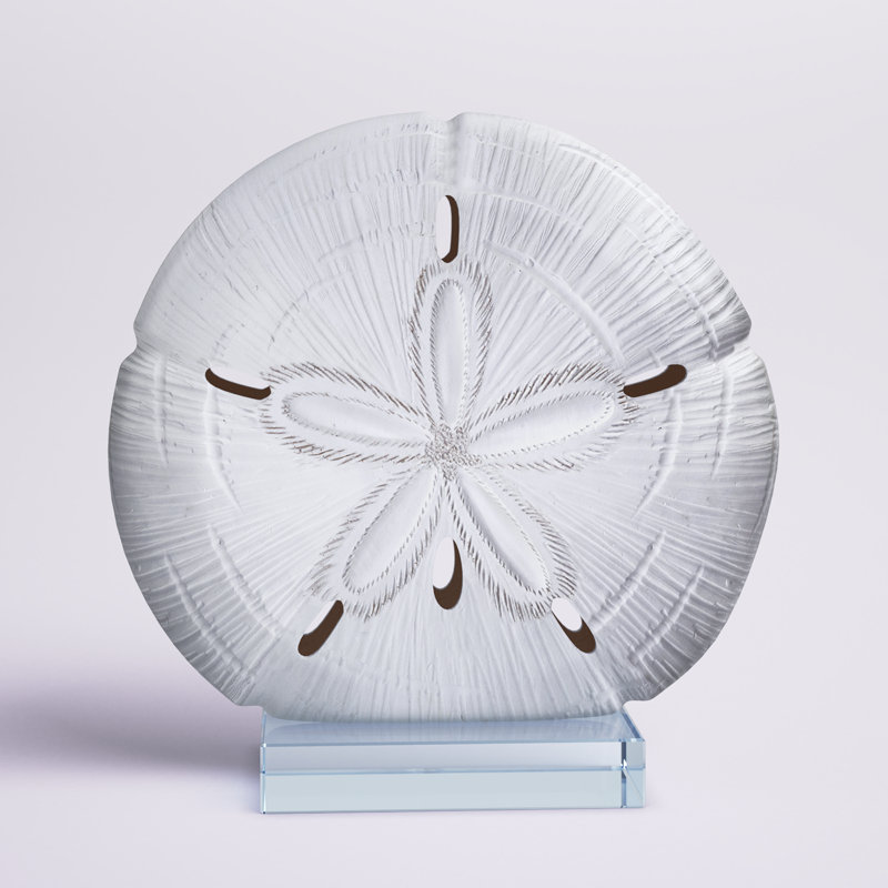 Sculpture sur bois à motif de sable sur fond identique