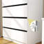 Armoire-penderie 31 po avec 3 tiroirs et tablettes