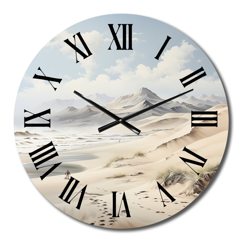 Horloge murale en métal, Petit