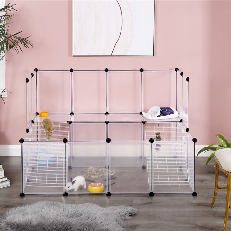 Juli Small Animal Cage, White