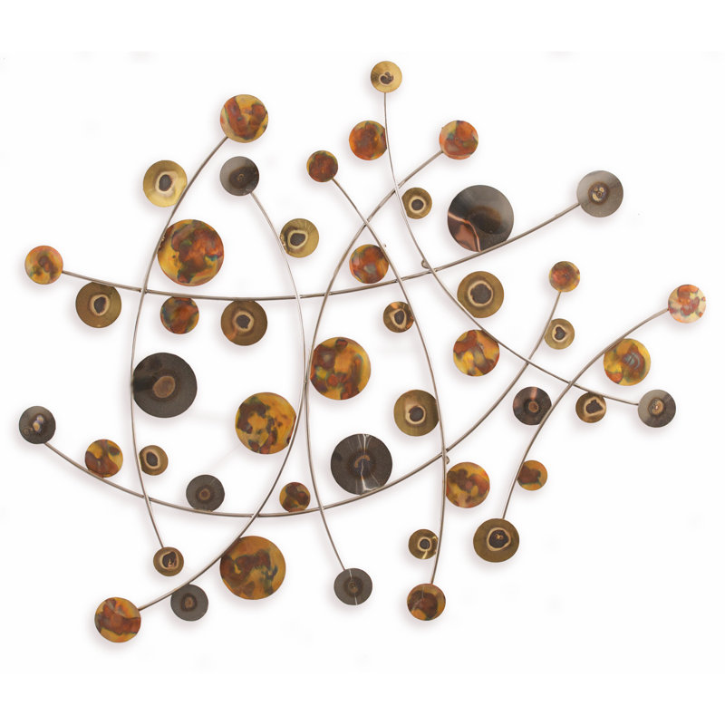 C. Jeré Handmade Modern Abstract Wall Decor on Metal
